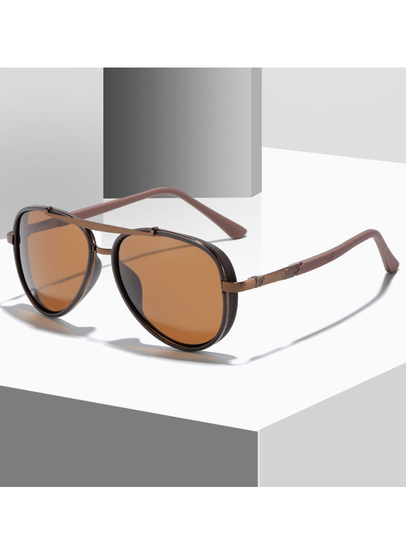 Sharpdo TR Polarized Men's Aviator Sunglasses - Image 3