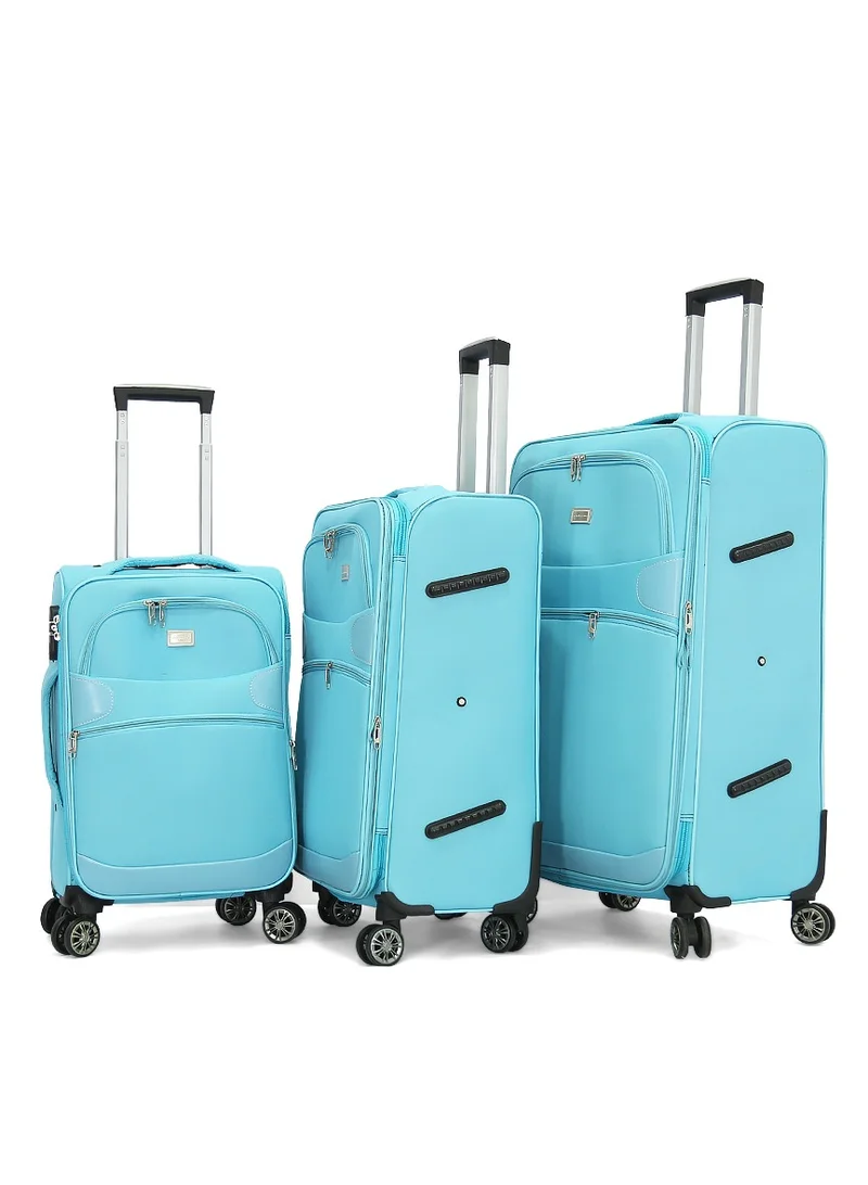 جيوردانو Giordano Softside Luggage Trolley Bag 3 Pieces set