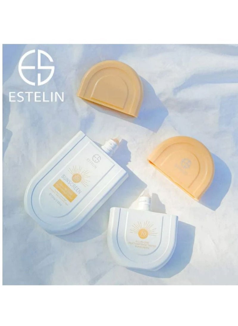 Estelin Multi Defense Tinted Sunscreen SPF 100 PA+++ - 100g - Image 5