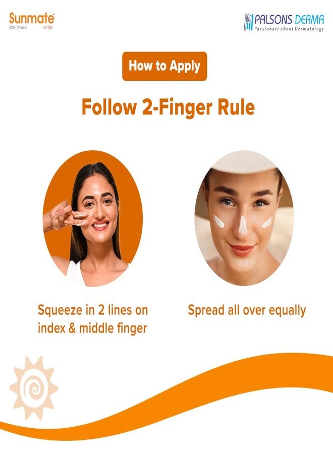 Sun-Mate Sunmate Gel Cream SPF 30+ Sunscreen 50 gm | For Oily and Acne Prone Skin I Oil Free, Non-Greasy, Matte Finish, No White Cast, Non Comedogenic | BOOTS 5 Star Rated | PA +++ | Very Water Resistant - Image 5