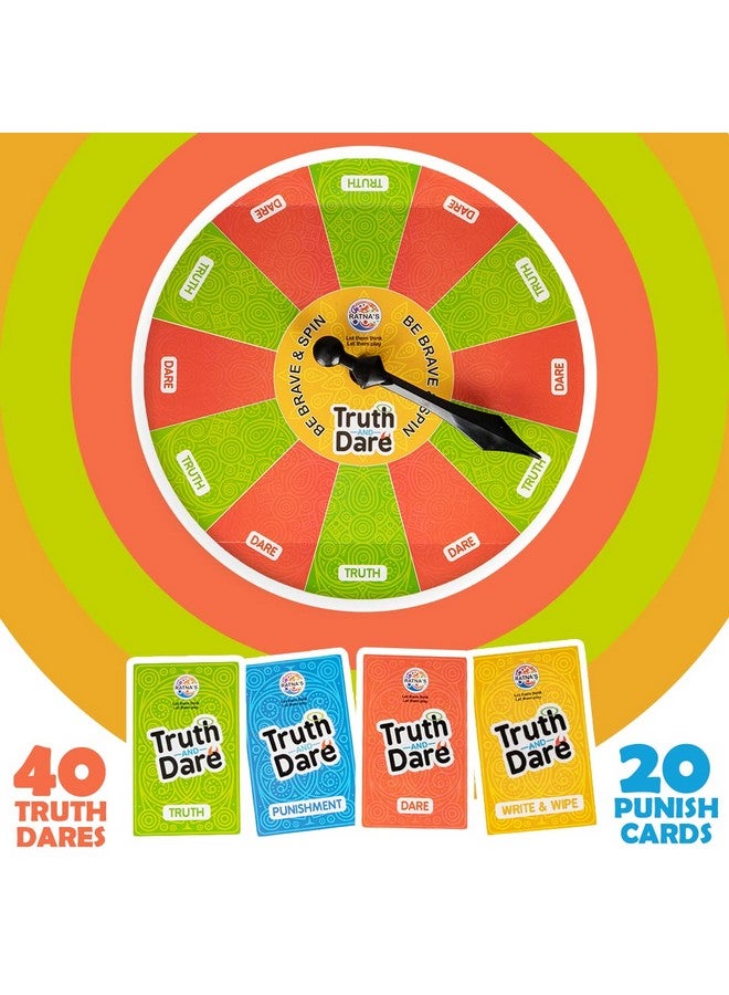 راتاناز لعبة راتنا "الحقيقة والتحدي" - ألعاب عائلية للنزهات والحفلات للأطفال والكبار - Image 3