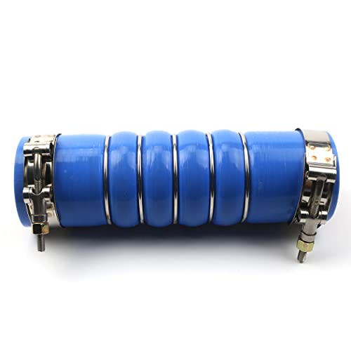 Jetuplusllc Silicone Upper Radiator Hose W/Clamps Compatible with Paccar Kenworth Peterbilt F50-6308 28359 - Image 1