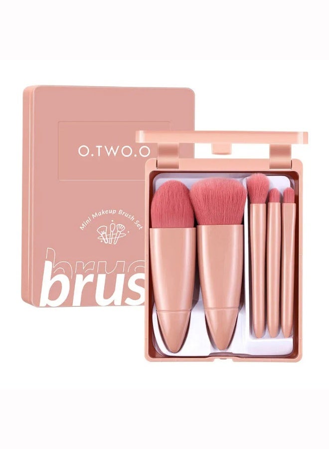 O.TWO.O OTWOO Soft Fiber Makeup Brushes Set Professional Face Eye Lip Brush Kit Premium Synthetic Hair Tools for Foundation Powder Blush Concealer - Image 1
