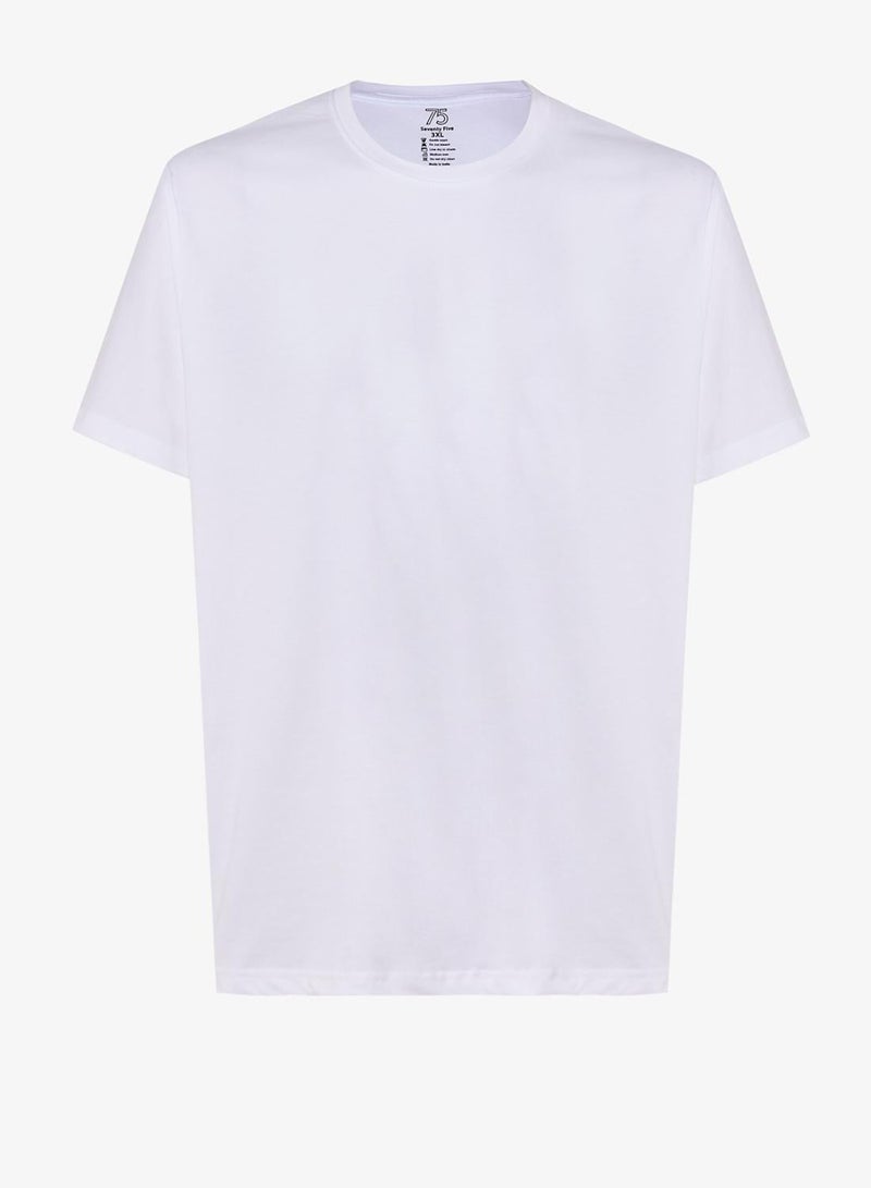 Seventy Five Basics Pack of 3 Plus Size T-Shirt - Image 4