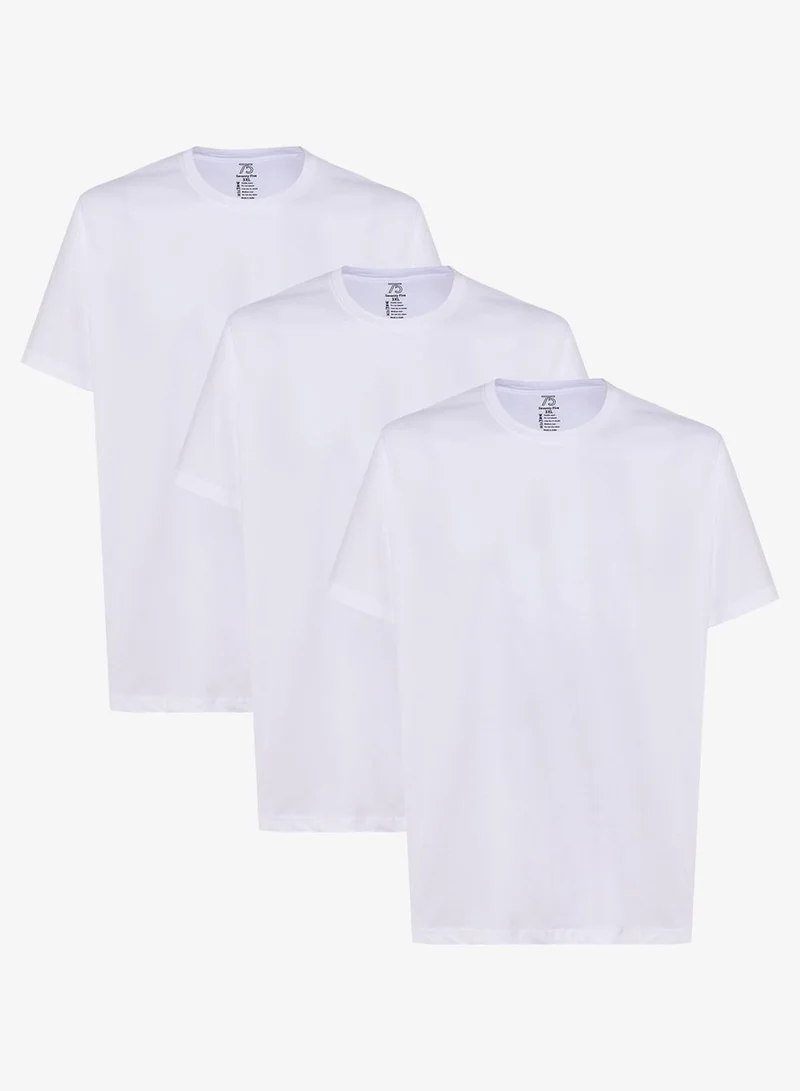 سفنتي فايف بيسيكس عبوة  تيشيرتات مقاسات كبيرة