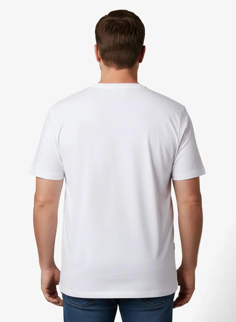 Seventy Five Basics  Pack of 3 Plus Size T-Shirt for Men | Best Price UAE