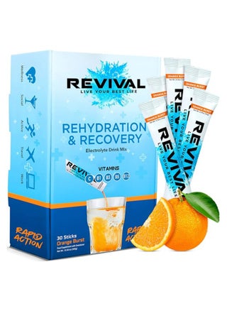 Rapid Rehydration Electrolytes Powder High Strength Orange Burst 30 Count Pack Of 1 - pzsku/Z25E149378A0AE9A434BBZ/45/1746216600/10c335a3-a602-47fe-b05e-ad94af379e5d