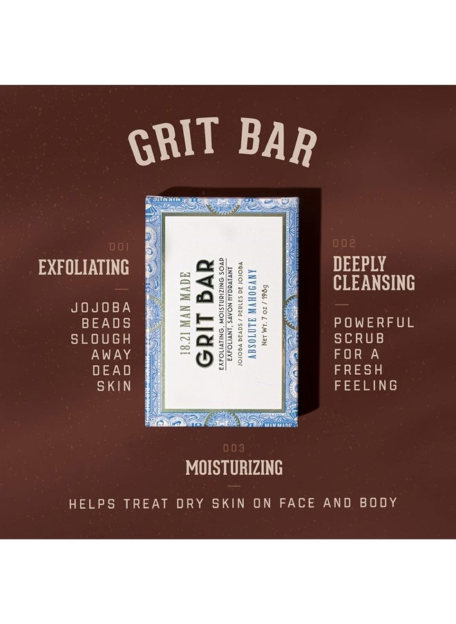 18.21 Man Made - Grit Bar Soap, 7 fl. oz. - Image 1