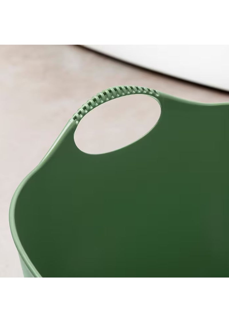 TORKIS - Torkis Flexi Flexible Laundry Basket, Green, 35 litres - Image 1