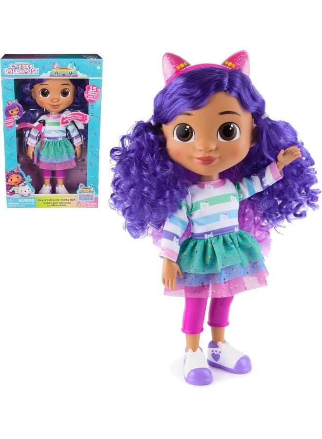 Gabby's Dollhouse Sing & Celebrate Gabby Girl Doll (33 cm) - Image 1