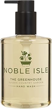 Noble Isle Hand Wash Luxury Hand Wash Liquid Soap For Men Women Organic Vegan Friendly Real Perfume Britain In A Bottle Hand Soap Made In The UK Greenhouse 250ml - Image 1
