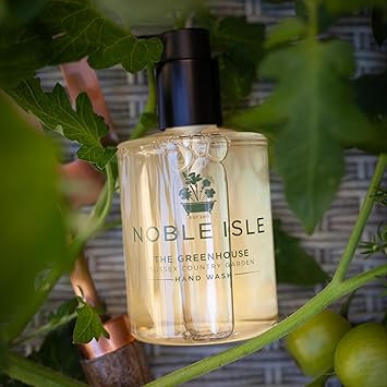 Noble Isle Hand Wash Luxury Hand Wash Liquid Soap For Men Women Organic Vegan Friendly Real Perfume Britain In A Bottle Hand Soap Made In The UK Greenhouse 250ml - Image 3