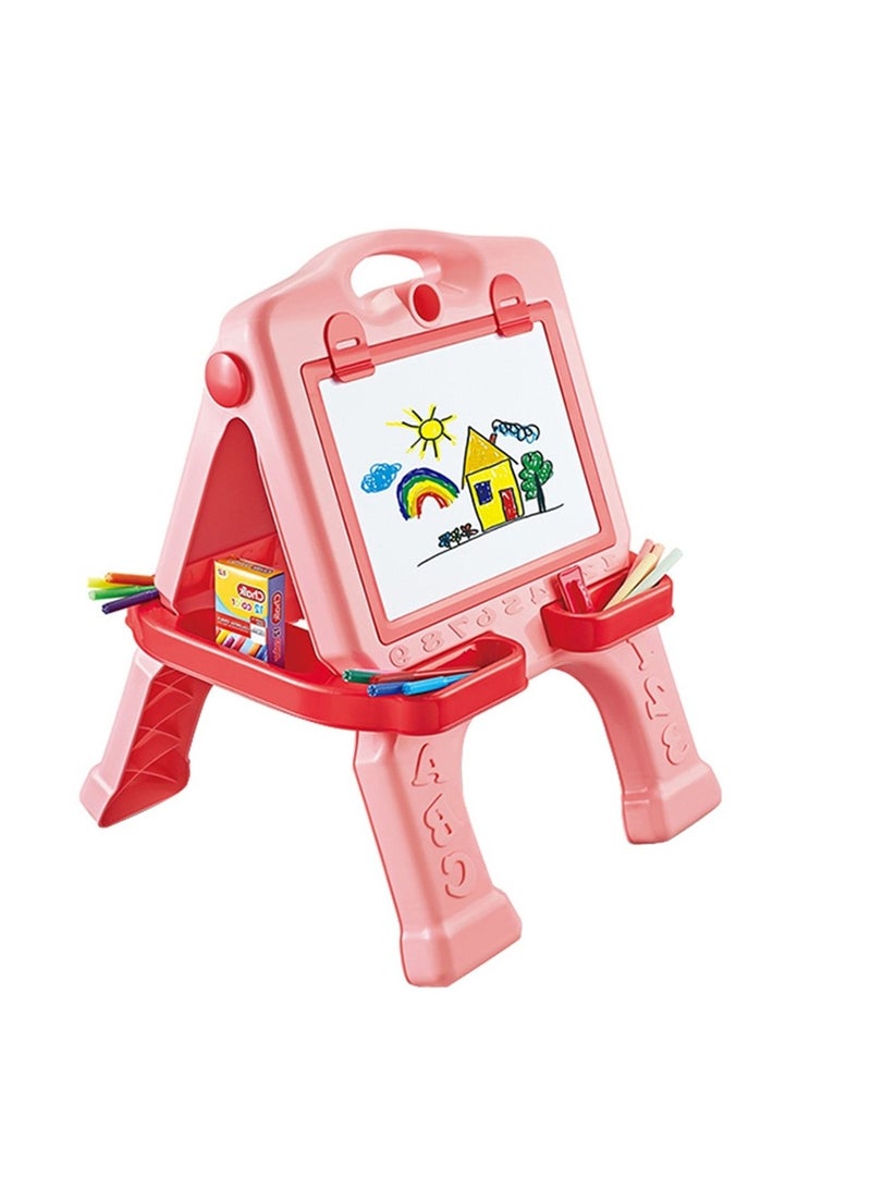 Travel Storage Sketch Pad 2 in 1 with Colors - 6938