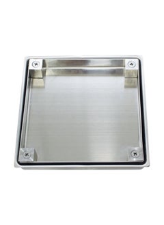 Cleanout Floor Drain Tileable Model stainless steel 304, 15x15 cm