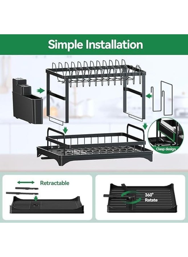 2-tier integrated kitchen organizer is the perfect solution for organizing kitchen tools with high efficiency. T - Image 3