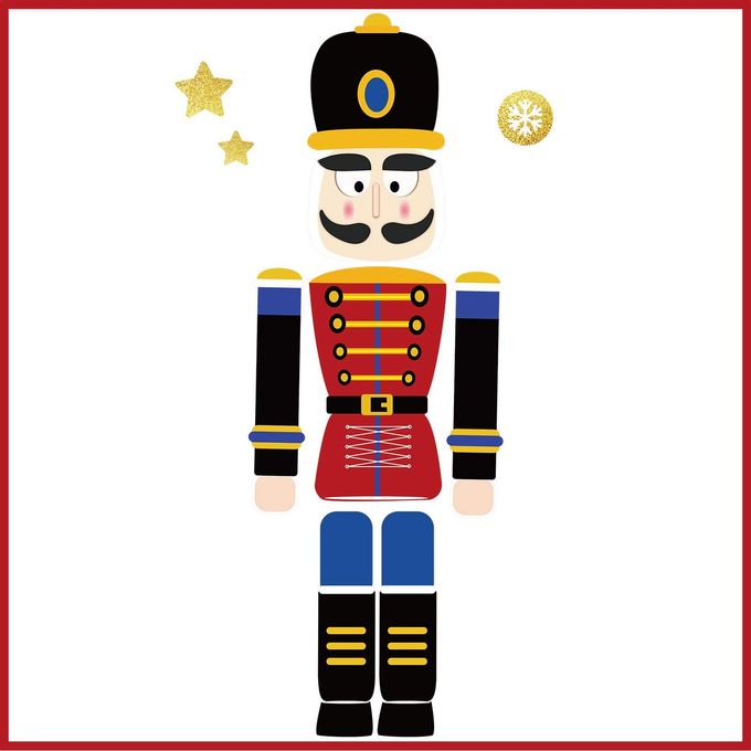 Frienda 10 Pcs Christmas Nutcracker Refrigerator Magnets Xmas Nutcracker Fridge Magnet Stickers Cute Funny Soldier Nutcracker Sign Christmas Holiday Door Garage Office Cabinets Decoration (Red Blue,Classic) - Image 5