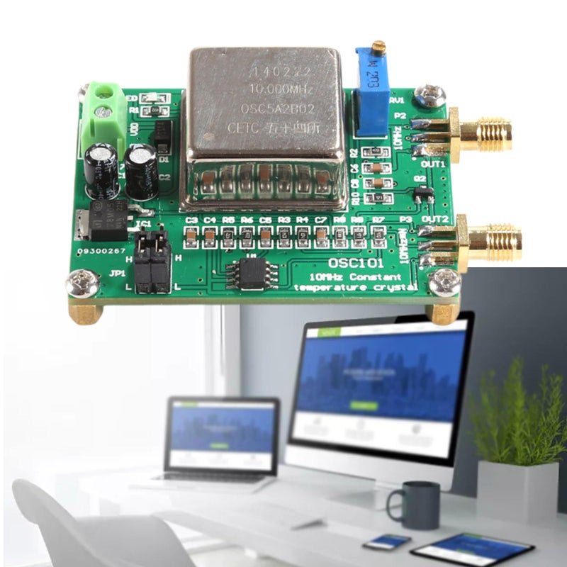 Oven Controlled Crystal Oscillator OCXO 10MHz Frequency Reference Module Constant Temperature Plate - Image 3