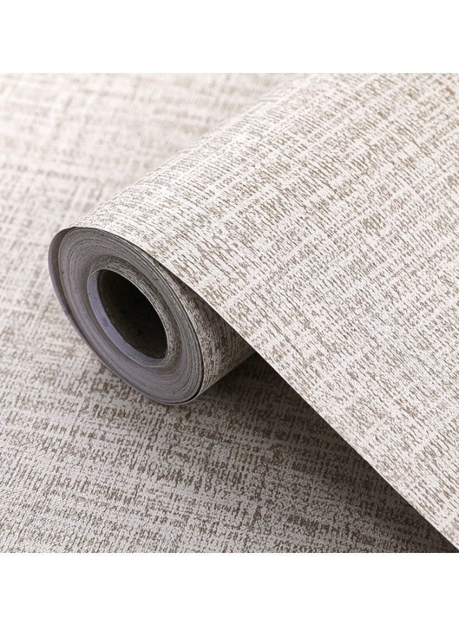 45cm x 10m Waterproof and Moisture-Proof Solid Color PVC Self-Adhesive Wallpaper  - Image 1