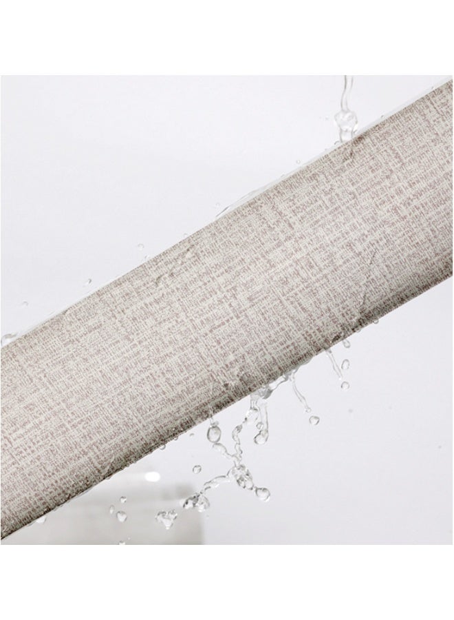 45cm x 10m Waterproof and Moisture-Proof Solid Color PVC Self-Adhesive Wallpaper  - Image 4
