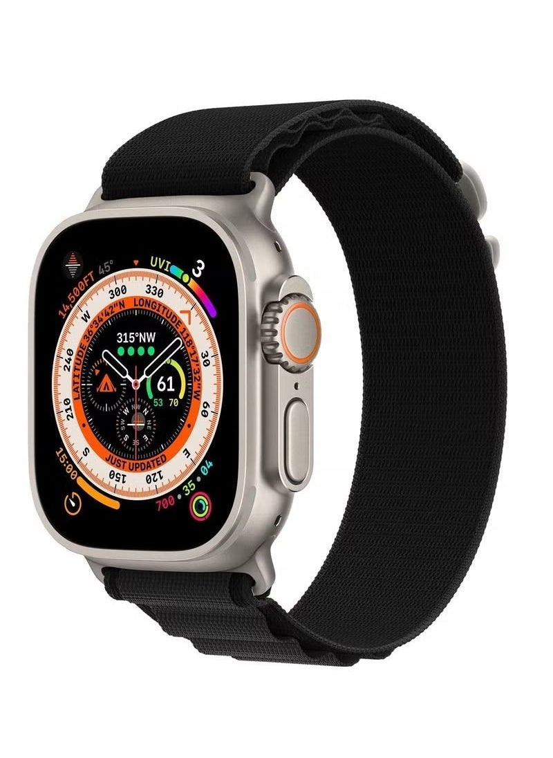 IAF - Alpine Loop Strap Compatible with Apple Watch Ultra Strap 49mm Size 45mm 44mm 42mm Sports Nylon Adjustable Replacement Band with Titanium G-Hook for iWatch Series 8 7 6 5 SE - Image 1