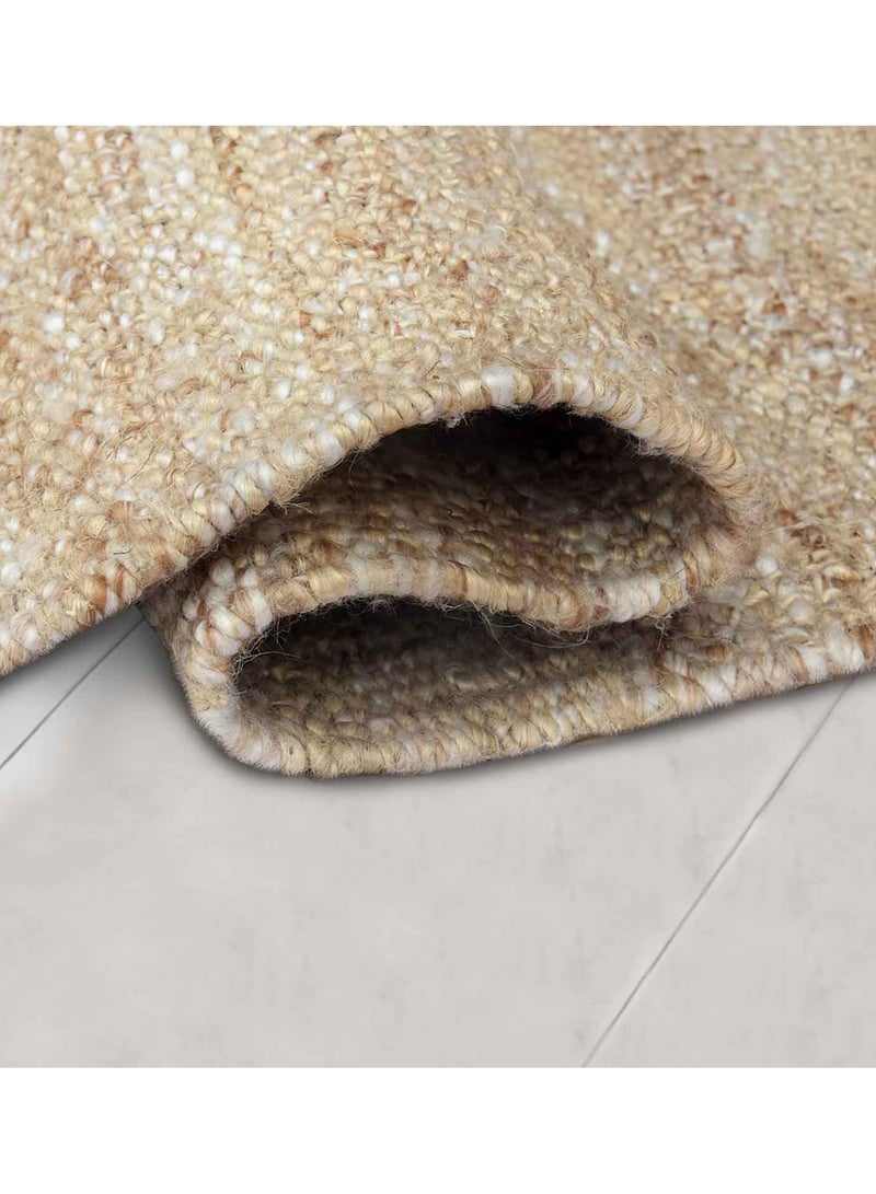 EVELYN - JUTE / POLYESTER RUG - 150X230 CM - GOLD - Image 3