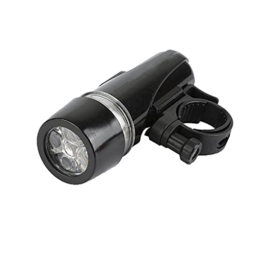 FASTPED®Oval Tail Light Kit Waterproof 5 LED Bike Headlight Front Flashlight Power Beam Bicycle Bike Safety Warning Light Set Light Ultra Bright 5 LED Front Head and Tail Led Light for Bicycle - Image 4