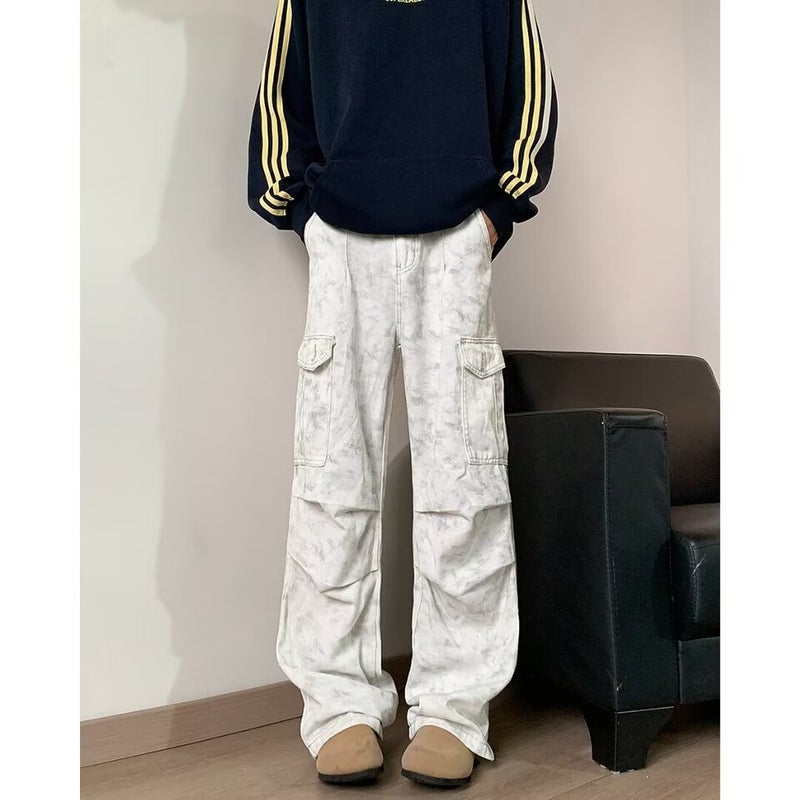 Unisex Casual Daily Denim Jeans - Image 2