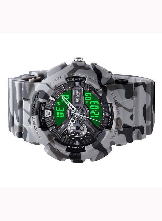 Men's 1688 New Arrival  Waterproof Electronic Fashion Classic Sports Plastic Digital Reloj Wristwatch - Image 4