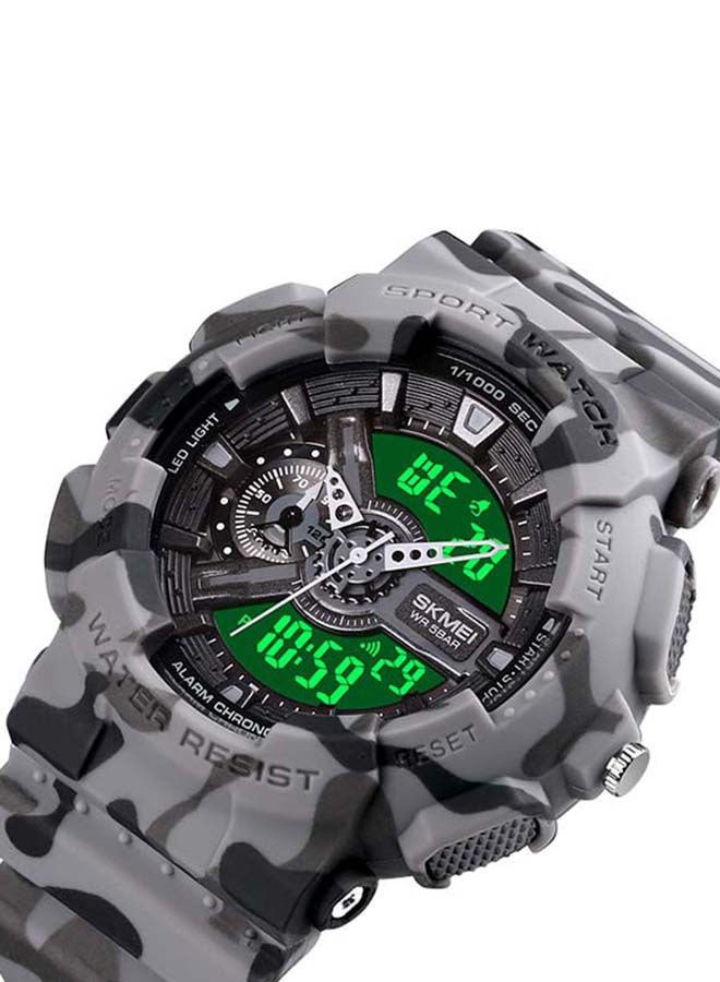 Men's 1688 New Arrival  Waterproof Electronic Fashion Classic Sports Plastic Digital Reloj Wristwatch - Image 2