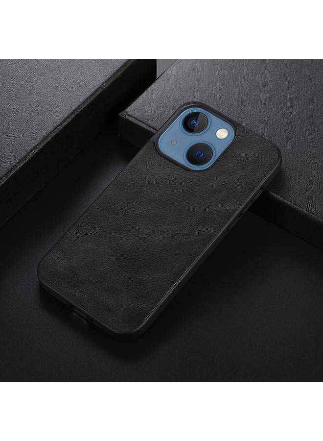 Zaboon Case For iPhone 13 mini Cowhide Texture PU Phone Case - Image 2