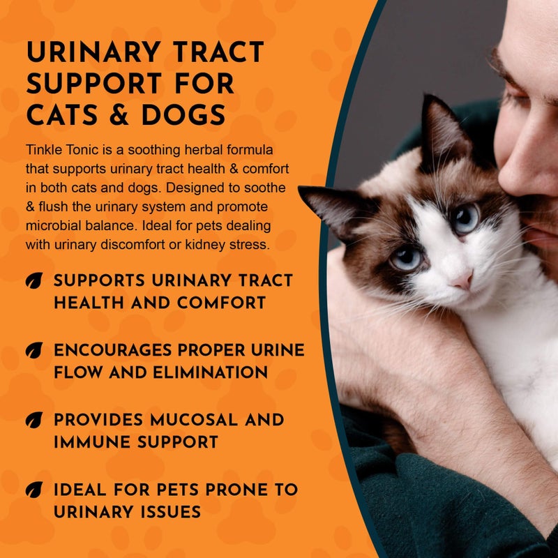 Animal Essentials تونك تينكل من أنيمال إيسينشالز - دعم المسالك البولية للكلاب والقطط، مكمل للكلى، يدعم المسالك البولية، صحة المثانة للحيوانات الأليفة، مع المارشميلو - 2 أونصة سائلة - Image 5