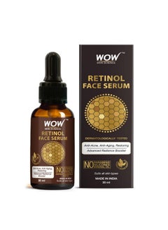WOW Skin Science Retinol Face Serum Oil Free Skin Plumping Boost Collagen Anti Acne Anti Aging Restoration No Parabens Silicones & Mineral Oil 30 Ml  - Image 1