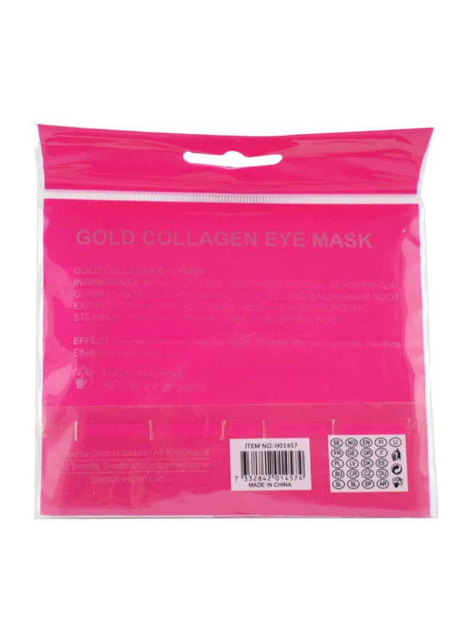 Glam of sweden Collagen Eye Mask Gold  - Image 2