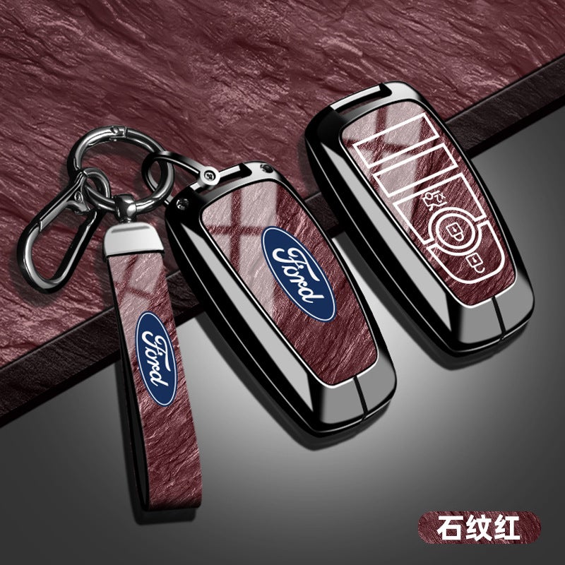 Ford Mondeo Key Case, Edge Metal Explorer Key Cover, Focus Car Key Holder for Men and Women