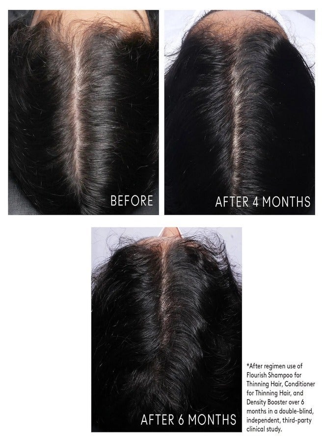 VIRTUE Flourish Conditioner for Thinning Hair 60ml â€“ Strengthens & Thickens Hair - Image 3