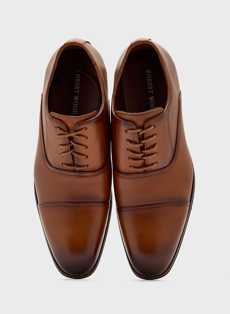 Robert Wood Essential Oxford Formal Lace Up - Image 4