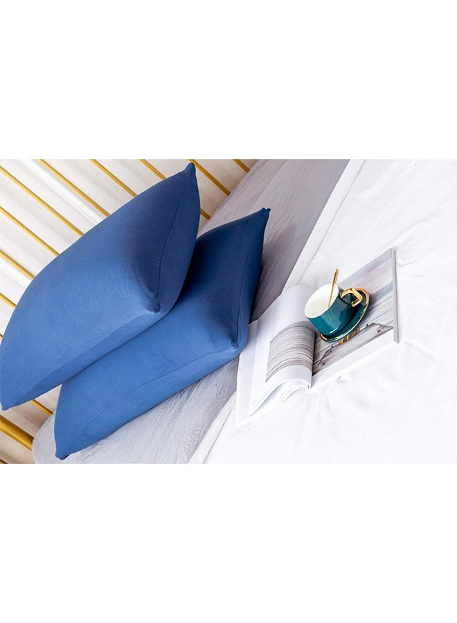 snooze Pillowcases set 2 pcs, 45*65 cm, Blue  - Image 4