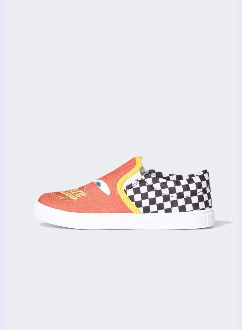 DeFacto Colour Block Cars Print Trainers  - Image 1