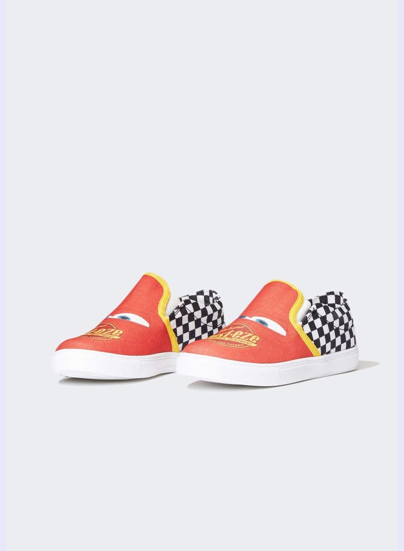 DeFacto Colour Block Cars Print Trainers  - Image 2