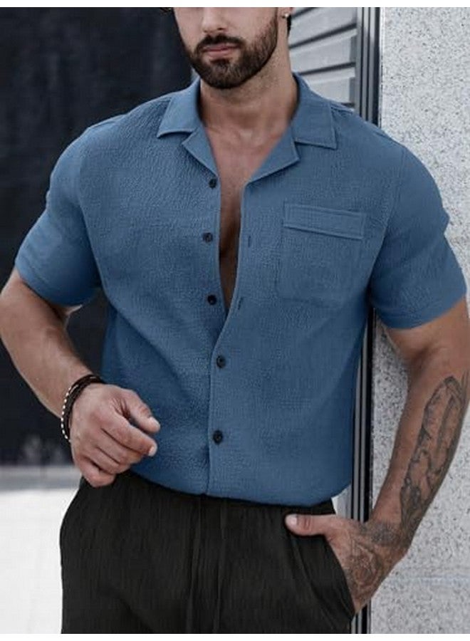 Lymio Casual Shirt for Men|| Shirt for Men|| Men Stylish Shirt (D-Crush-16-23) (L, Grey) - Image 4