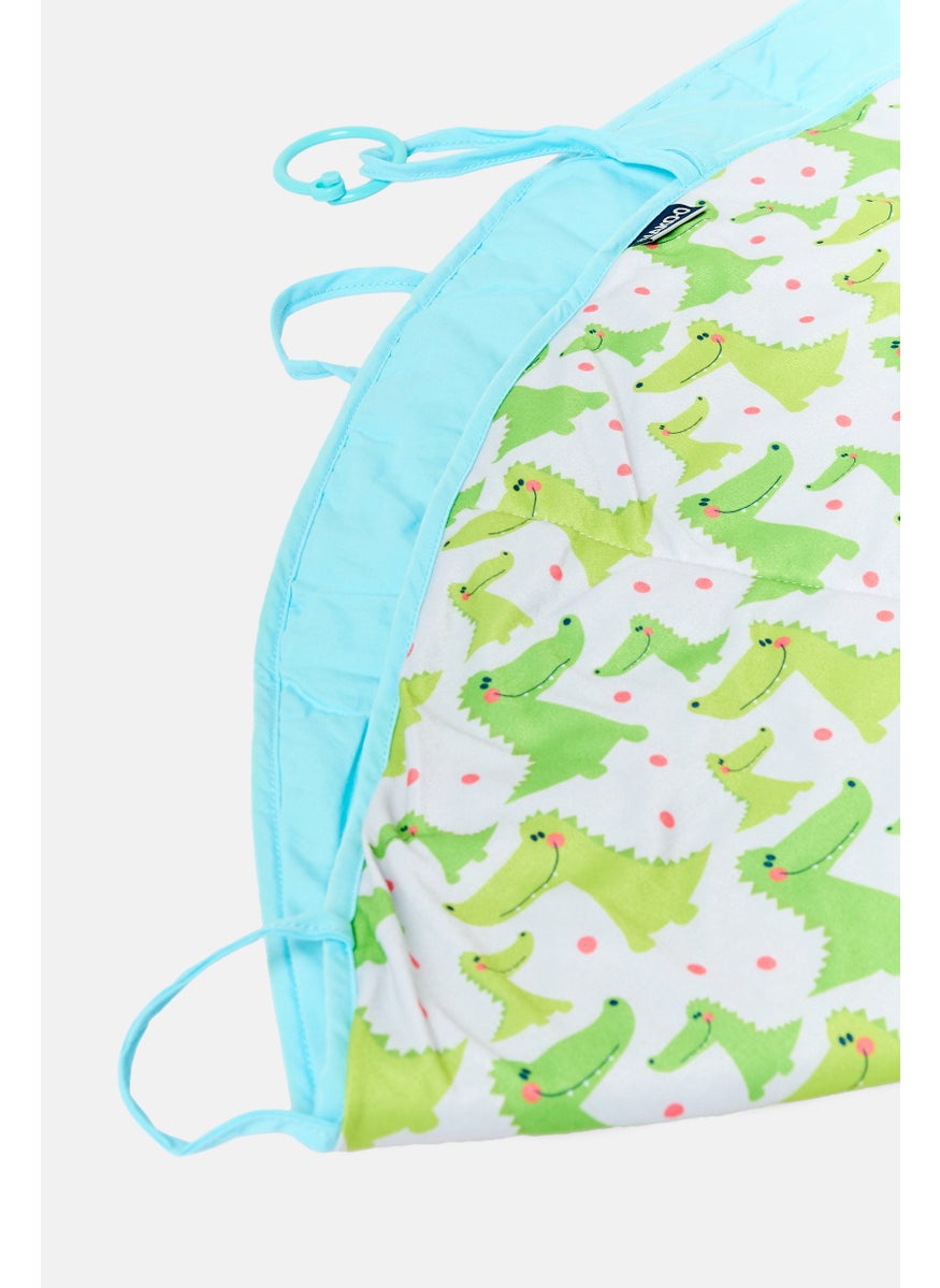 Jako-O - Round Crocodile Pattern Play Mat - Image 1