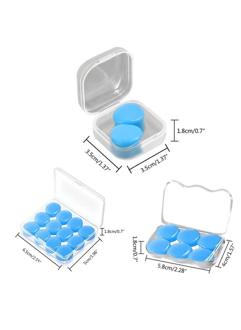 General - 2 packs of silicone mud swimming earplugs for children and adults sleeping earplugs for sleeping with super sound insulation and noise reduction - Image 1