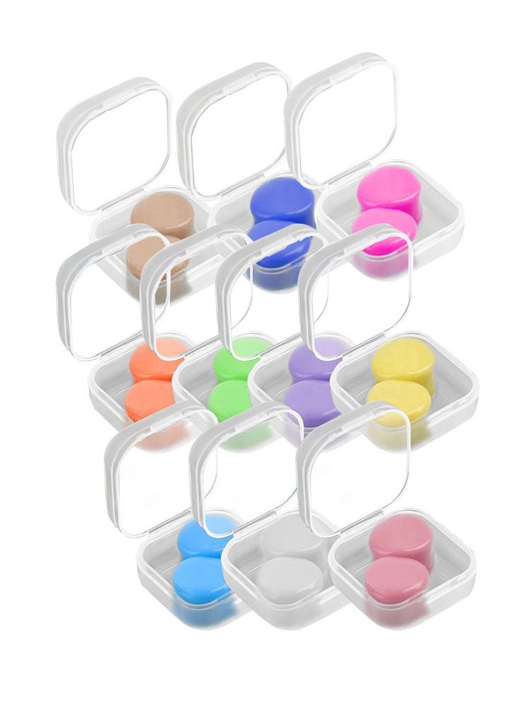 General - 2 packs of silicone mud swimming earplugs for children and adults sleeping earplugs for sleeping with super sound insulation and noise reduction - Image 1