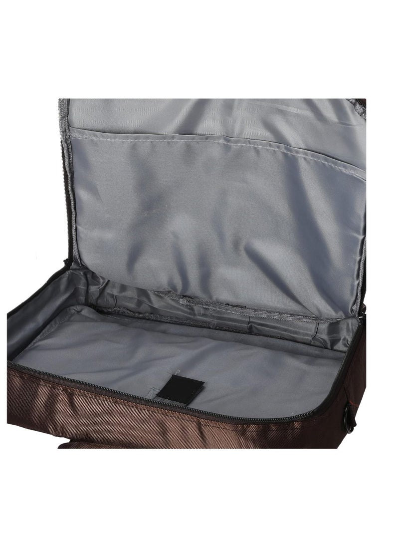 Okade - Okade T01 Synthetic Fibers Hand&Shoulder Laptop Bag For Unisex- Size: 30*39*6cm Brown - Image 1