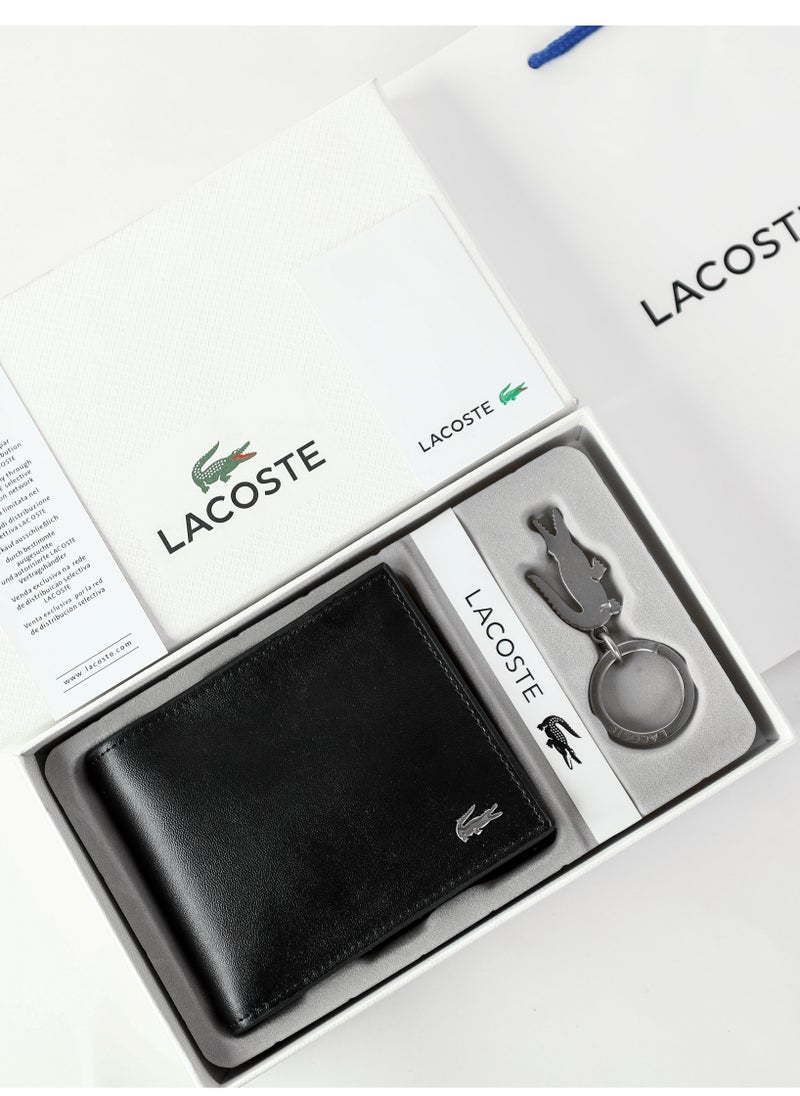 LACOSTE Lacoste Wallet & Keychain Set For Men  - Image 1