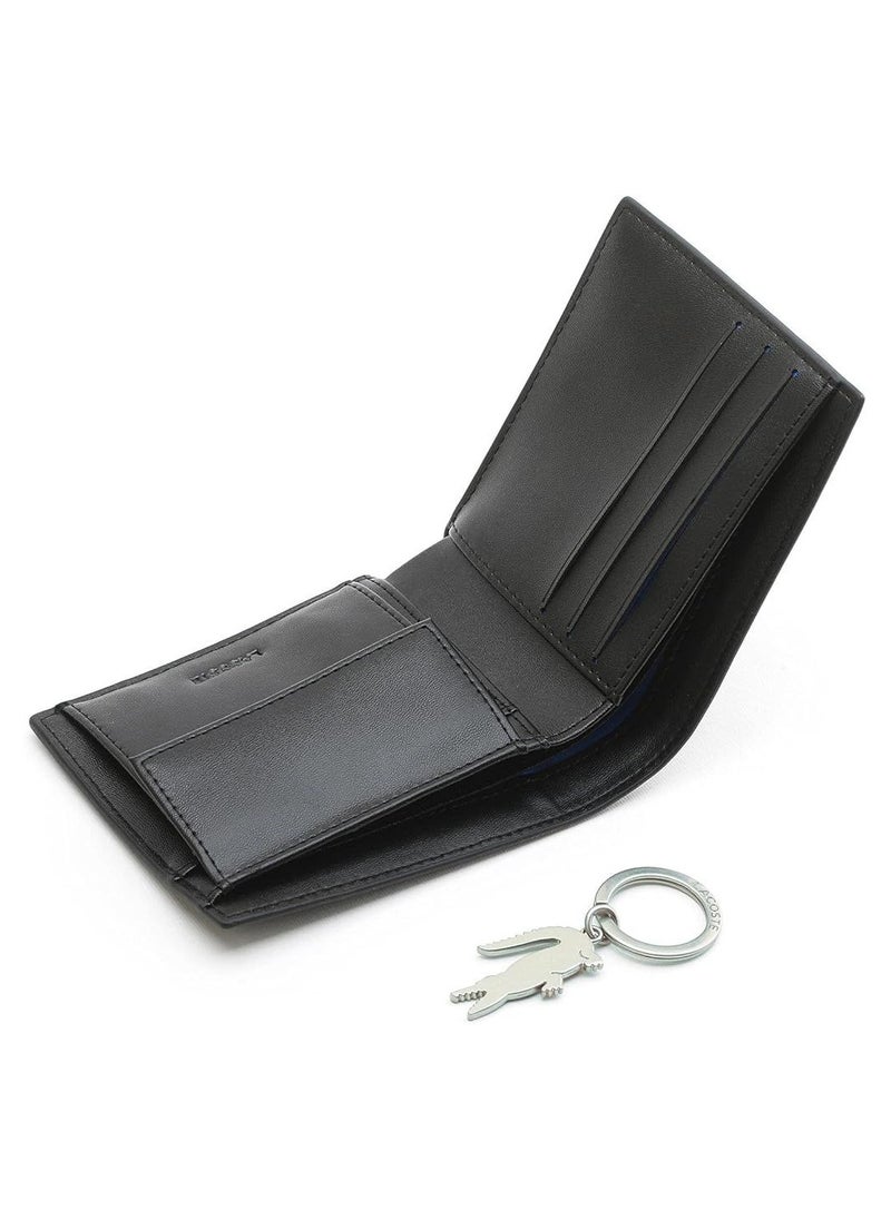 LACOSTE - Lacoste Wallet & Keychain Set For Men - Image 1