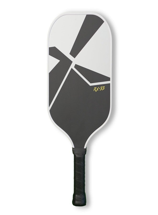 Xurge RX-35 Monochrome Pickleball Paddle T700 Raw Carbon Fiber Surface, Polypropylene Core - Image 2