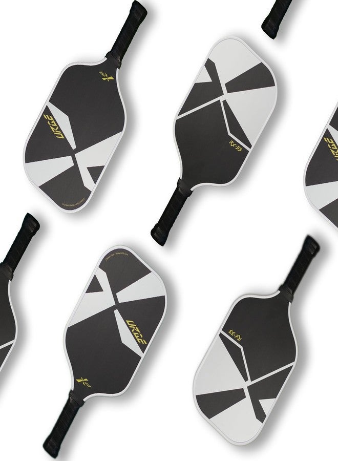 Xurge RX-35 Monochrome Pickleball Paddle T700 Raw Carbon Fiber Surface, Polypropylene Core - Image 4