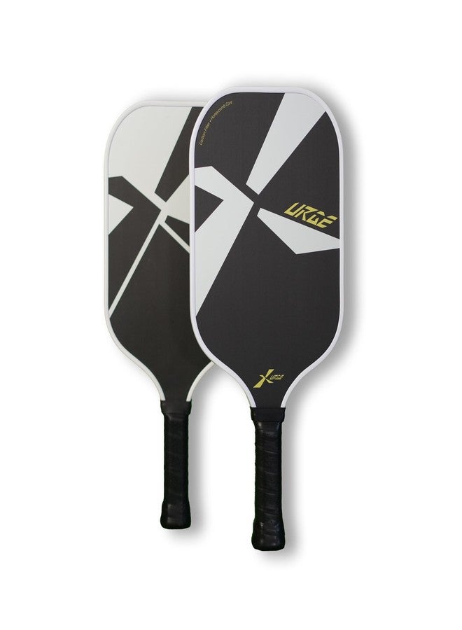 Xurge RX-35 Monochrome Pickleball Paddle T700 Raw Carbon Fiber Surface, Polypropylene Core - Image 3