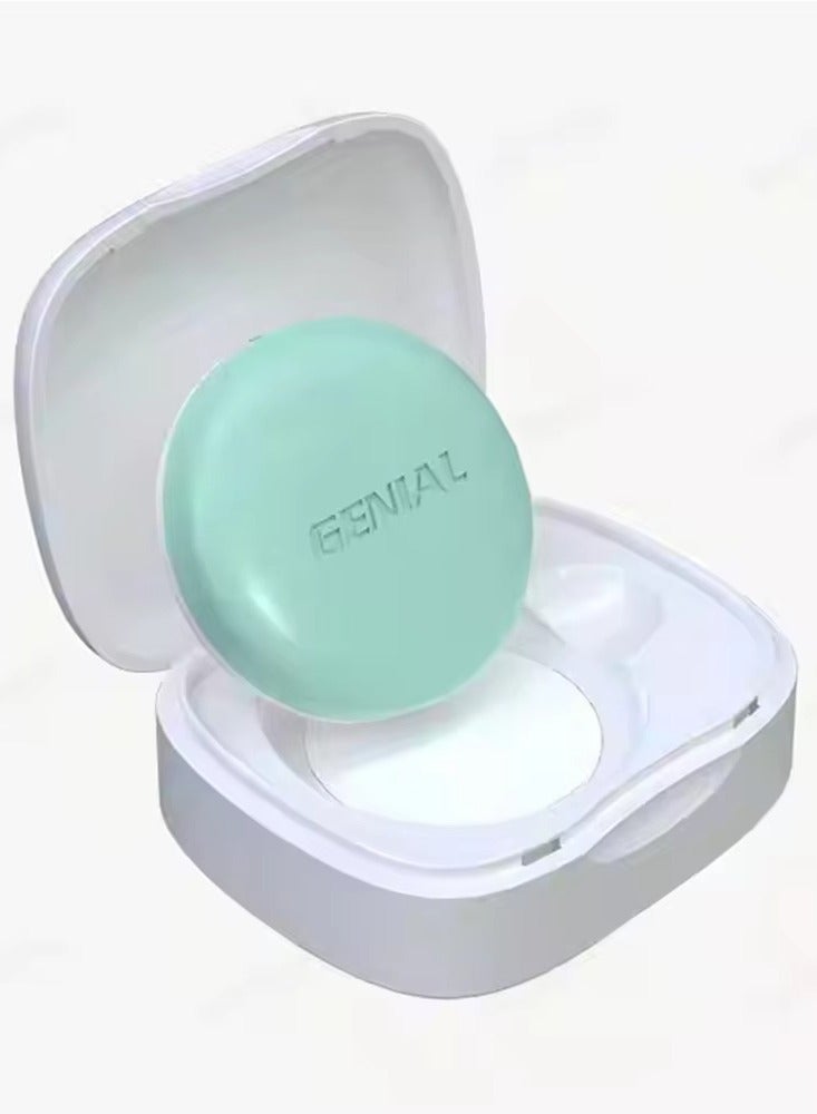 جينيال GENIAL ملصق ترمومتر حرارة لاسلكي يعمل بتقنية البلوتوث للأطفال - جهاز ذكي لمراقبة درجة الحرارة لحديثي الولادة والرضع والأطفال الصغار مع تطبيق Genial iCloud، قياس دقيق، تنبيهات في الوقت الحقيقي، مريح في الارتداء - Image 3